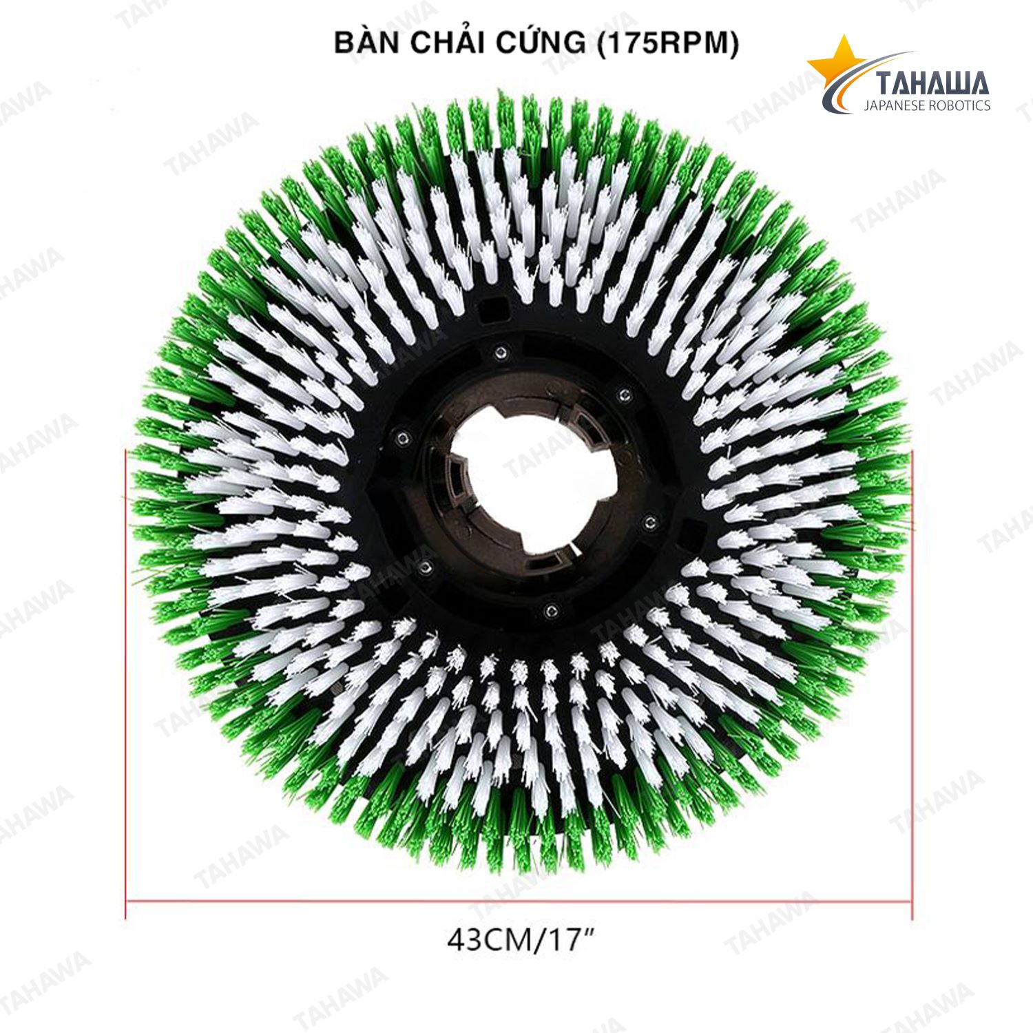 Bàn chải cứng sử dụng chung cho các mẫu máy chà sàn Tahawa Bàn chải cứng sử dụng chung cho các mẫu máy chà sàn Tahawa