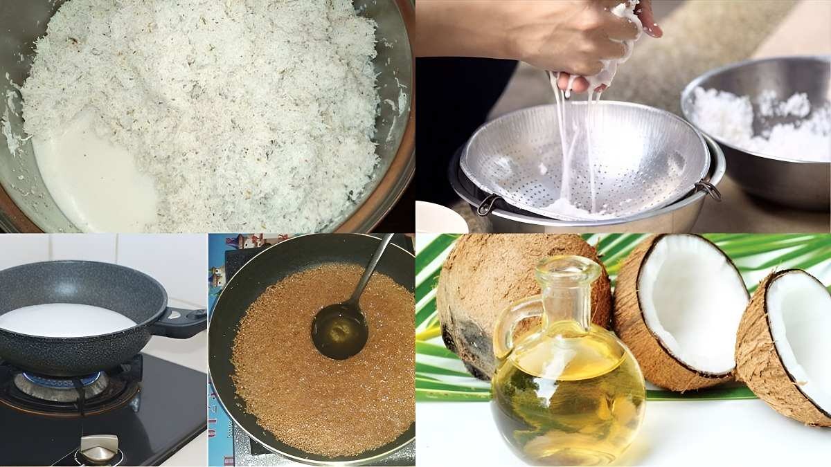 4 Cách làm dầu dừa nguyên chất tại nhà cực đơn giản ai cũng có thể làm được 4 Cách làm dầu dừa nguyên chất tại nhà cực đơn giản ai cũng có thể làm được