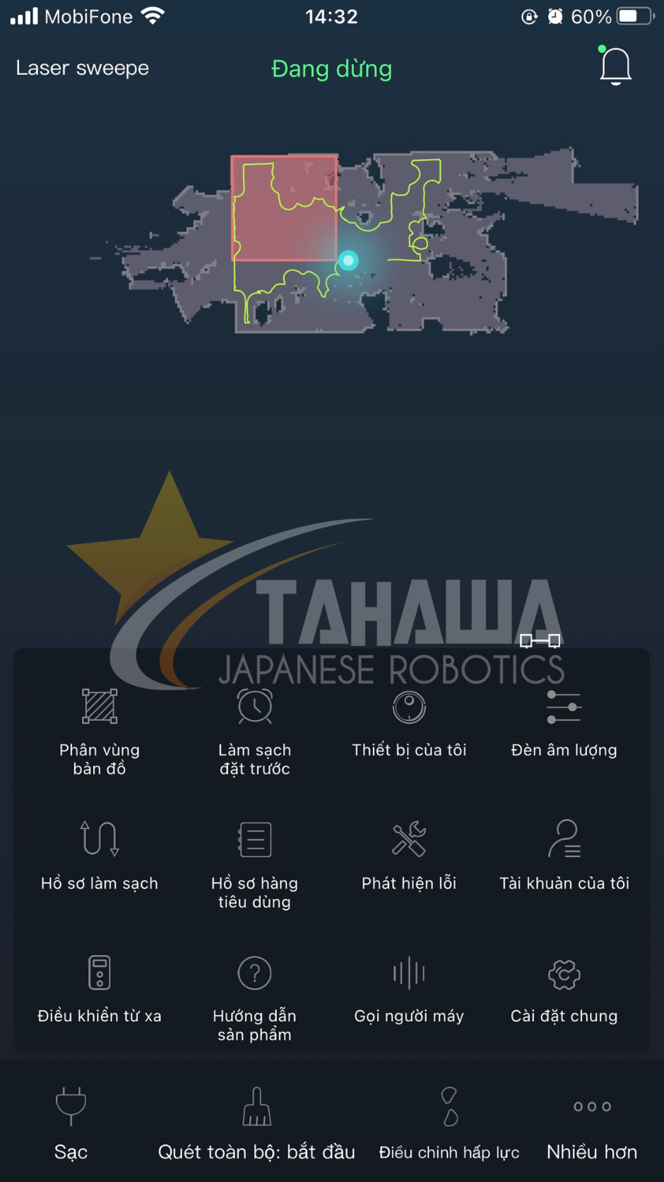 Chế độ nâng cao của robot hút bụi Tahawa Nhật Bản TH-06Plus Chế độ nâng cao của robot hút bụi Tahawa Nhật Bản TH-06Plus