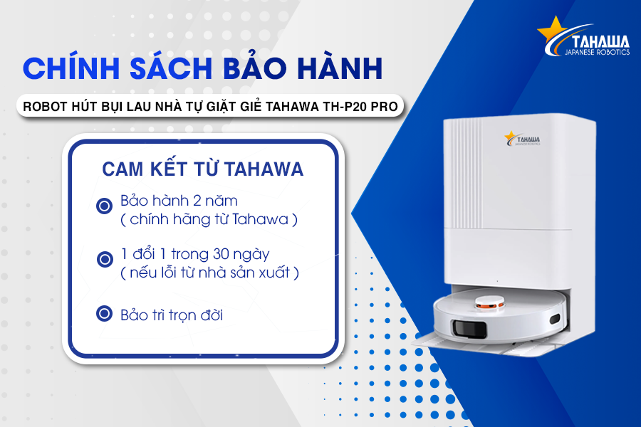 Robot Hút Bụi Lau Nhà Tự Giặt Giẻ Tahawa Nhật Bản TH-P20 Pro Robot Hút Bụi Lau Nhà Tự Giặt Giẻ Tahawa Nhật Bản TH-P20 Pro