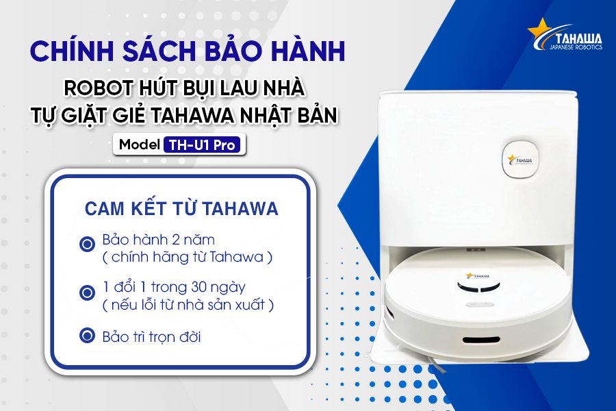 Robot hút bụi lau nhà Tahawa Nhật Bản TH-U1 Pro Robot hút bụi lau nhà Tahawa Nhật Bản TH-U1 Pro
