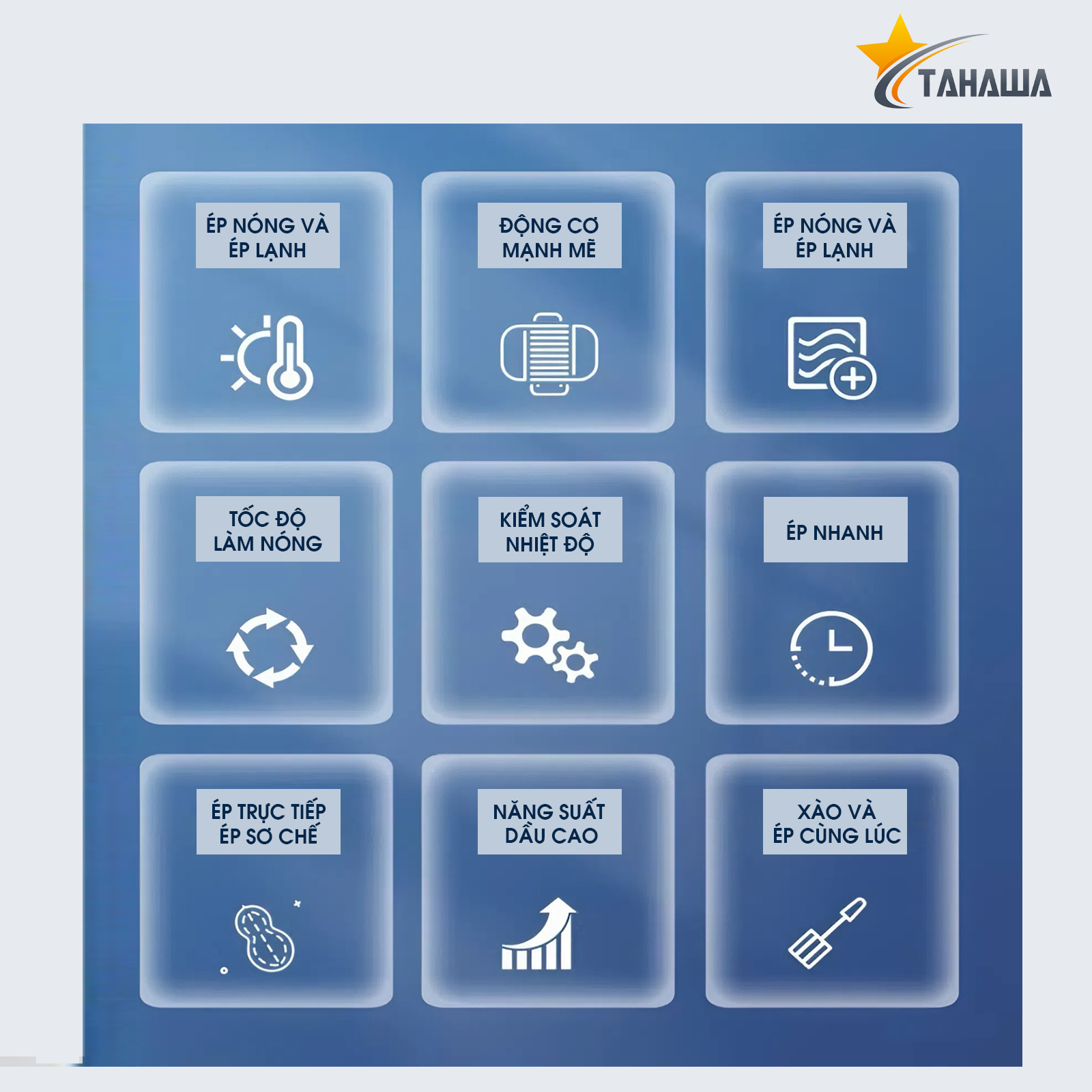Máy ép dầu thực vật Tahawa TH-T3 2 Máy ép dầu thực vật Tahawa TH-T3 2