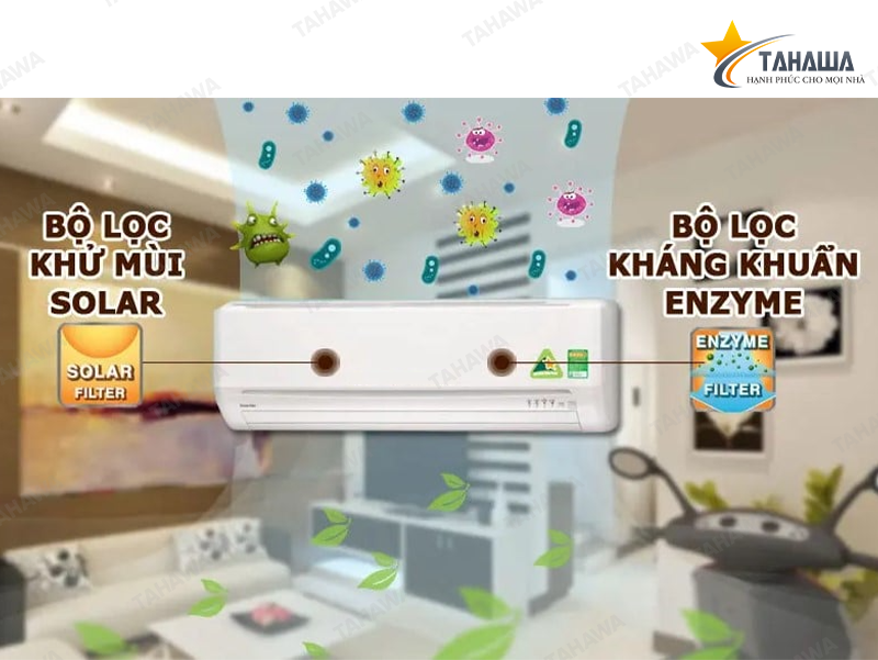 Máy lạnh Tahawa Inverter 1HP SRK/SRC10YYP-W5 Máy lạnh Tahawa Inverter 1HP SRK/SRC10YYP-W5