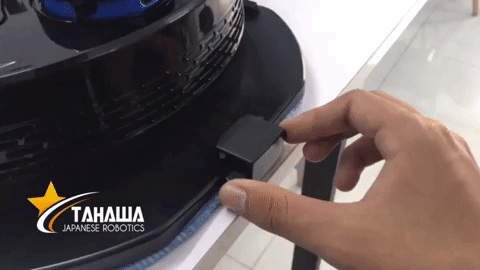gắn khăn lau đúng cách trên robot hút bụi lau nhà Tahawa Nhật Bản TH-06Plus gắn khăn lau đúng cách trên robot hút bụi lau nhà Tahawa Nhật Bản TH-06Plus