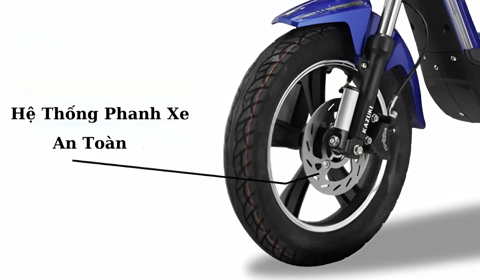 Hệ thống phanh an toàn xe máy điện Hệ thống phanh an toàn xe máy điện