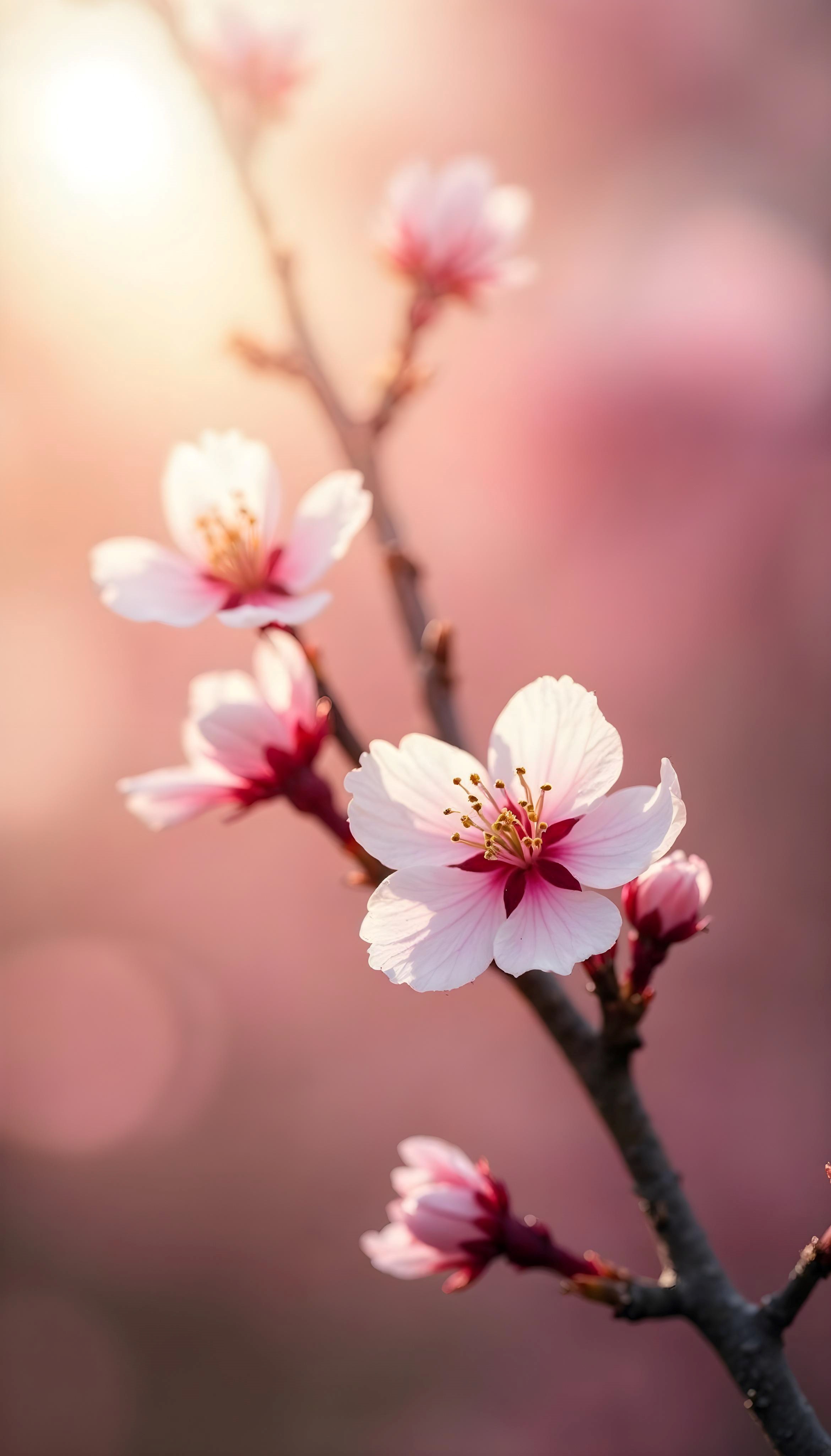 Hình nền điện thoại hoa đào 4k 7 Hình nền điện thoại hoa đào 4k 7