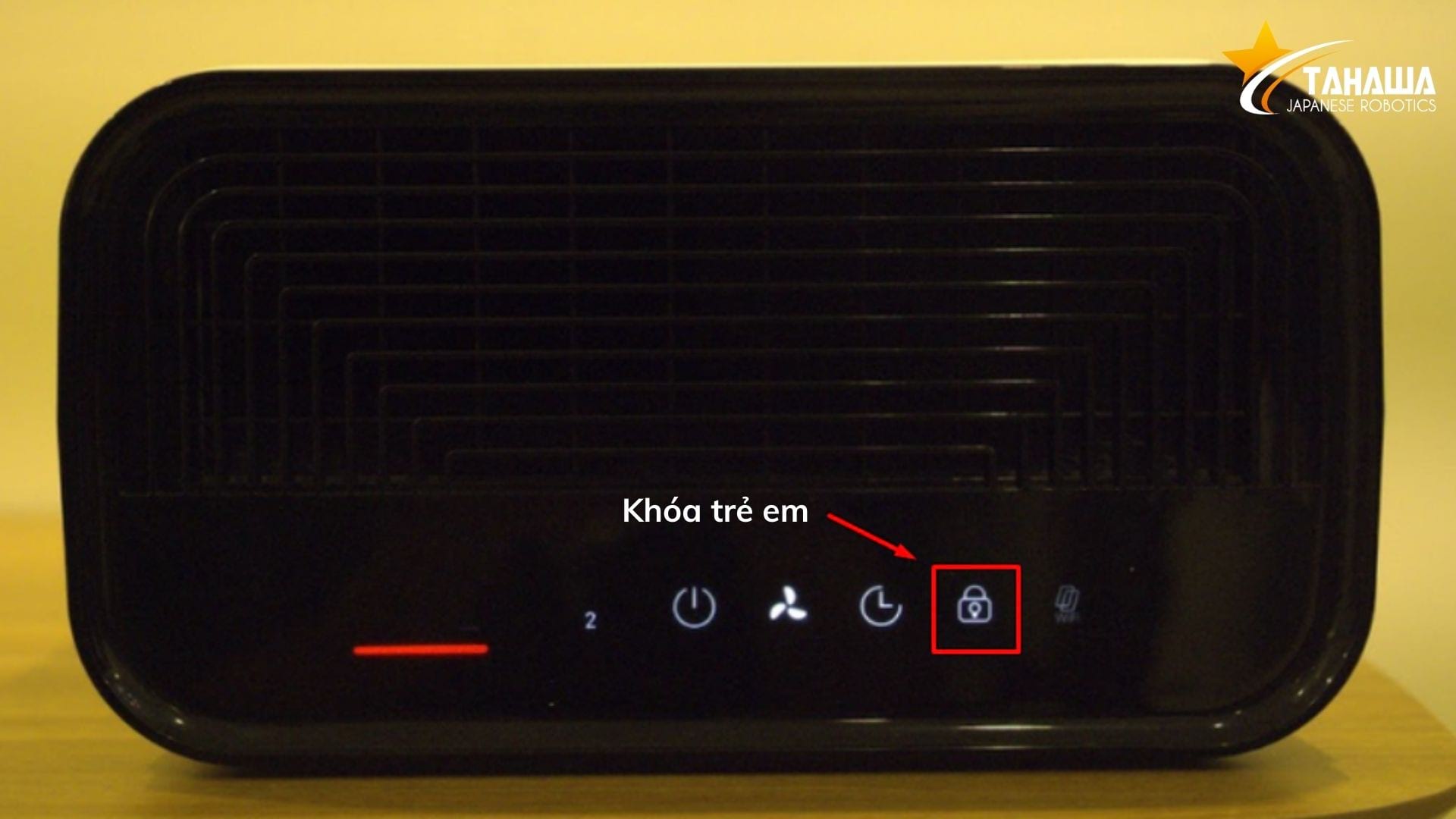 Khóa trẻ em máy lọc không khí Tahawa Nhật Bản TH-AP21 Khóa trẻ em máy lọc không khí Tahawa Nhật Bản TH-AP21