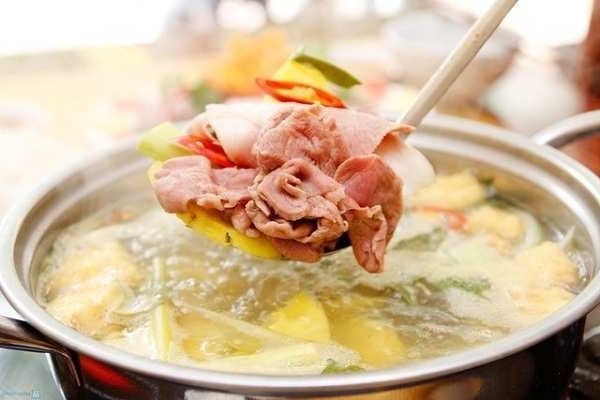 Cách làm Lẩu bò nhúng giấm Cách làm Lẩu bò nhúng giấm