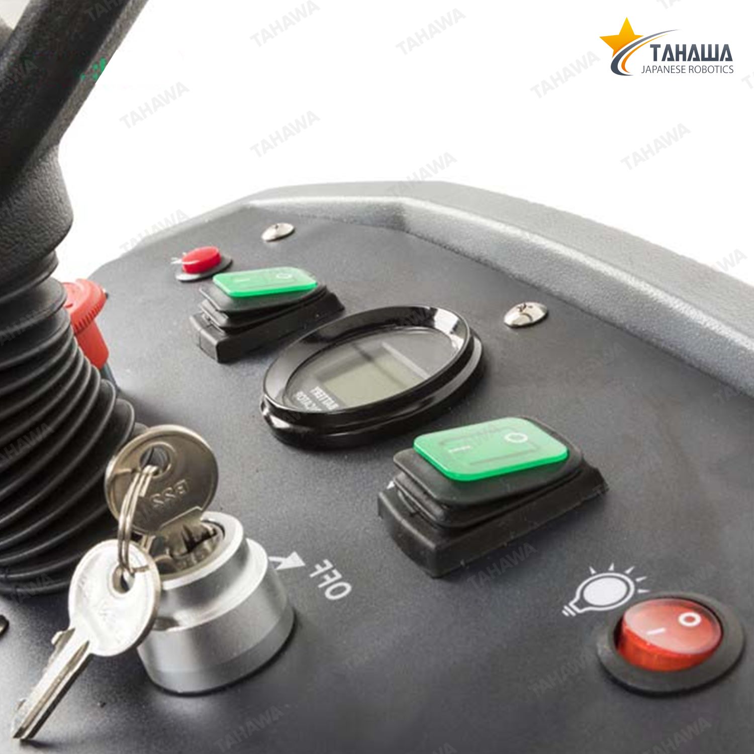 Máy chà sàn ngồi lái của Nhật Tahawa KF150 dùng bình Máy chà sàn ngồi lái của Nhật Tahawa KF150 dùng bình