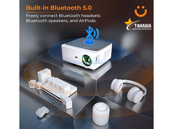 Máy chiếu Tahawa TH-V6 Pro Full-HD 1080p Máy chiếu Tahawa TH-V6 Pro Full-HD 1080p