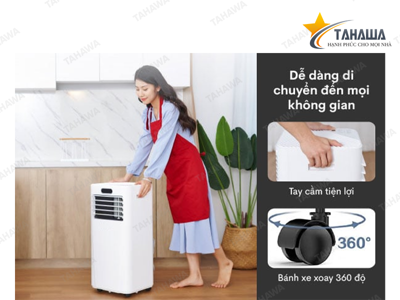 Điều hòa di động thông minh Tahawa TH-PAC09 Điều hòa di động thông minh Tahawa TH-PAC09