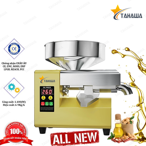 Máy ép dầu ăn cho gia đình Tahawa Nhật Bản TH-R8S Máy ép dầu ăn cho gia đình Tahawa Nhật Bản TH-R8S