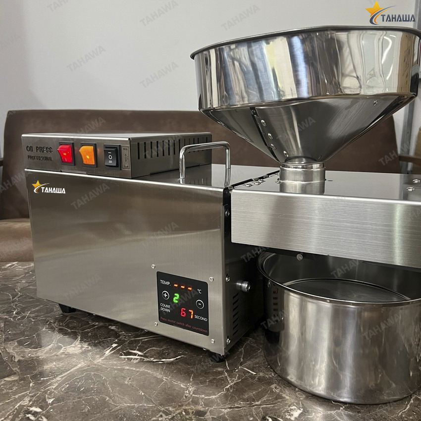 Máy ép dầu thực vật Tahawa TH-S9S Máy ép dầu thực vật Tahawa TH-S9S