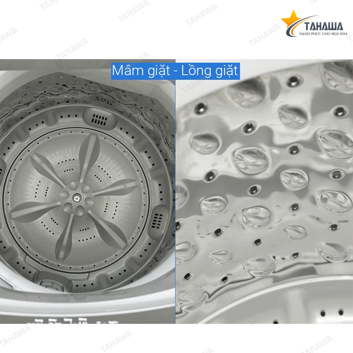 Máy giặt lồng đứng 7.5kg Tahawa TH-WT-75NG1 Máy giặt lồng đứng 7.5kg Tahawa TH-WT-75NG1