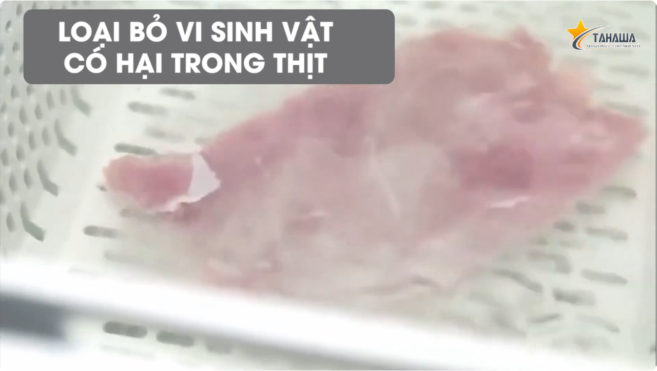 Sử Dụng Máy Khử Khuẩn Tahawa TH-C6 làm sạch thịt Sử Dụng Máy Khử Khuẩn Tahawa TH-C6 làm sạch thịt