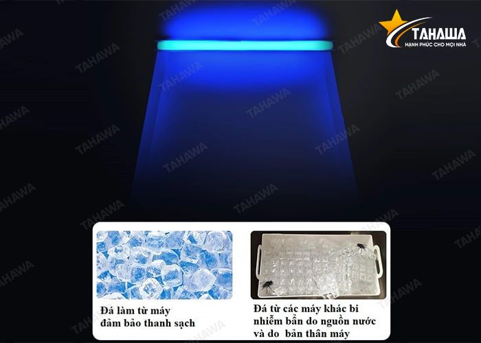 Máy làm đá viên Tahawa TK-HZB40 công suất 40 kg/ngày Máy làm đá viên Tahawa TK-HZB40 công suất 40 kg/ngày