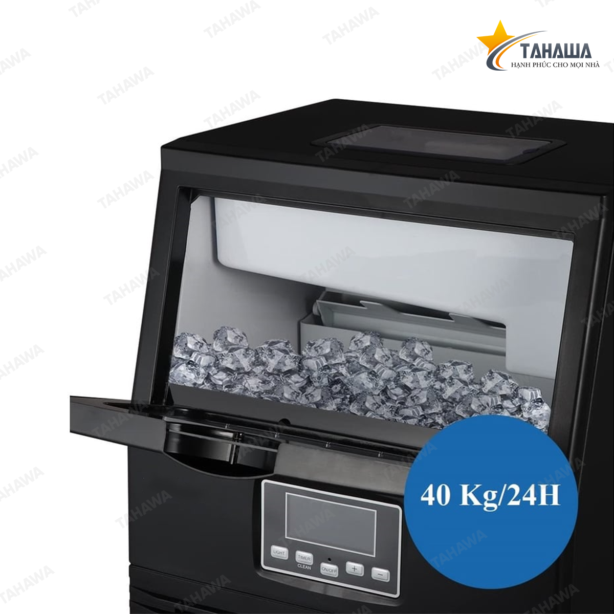 Máy làm đá viên Tahawa TK-HZB40 công suất 40 kg/ngày Máy làm đá viên Tahawa TK-HZB40 công suất 40 kg/ngày