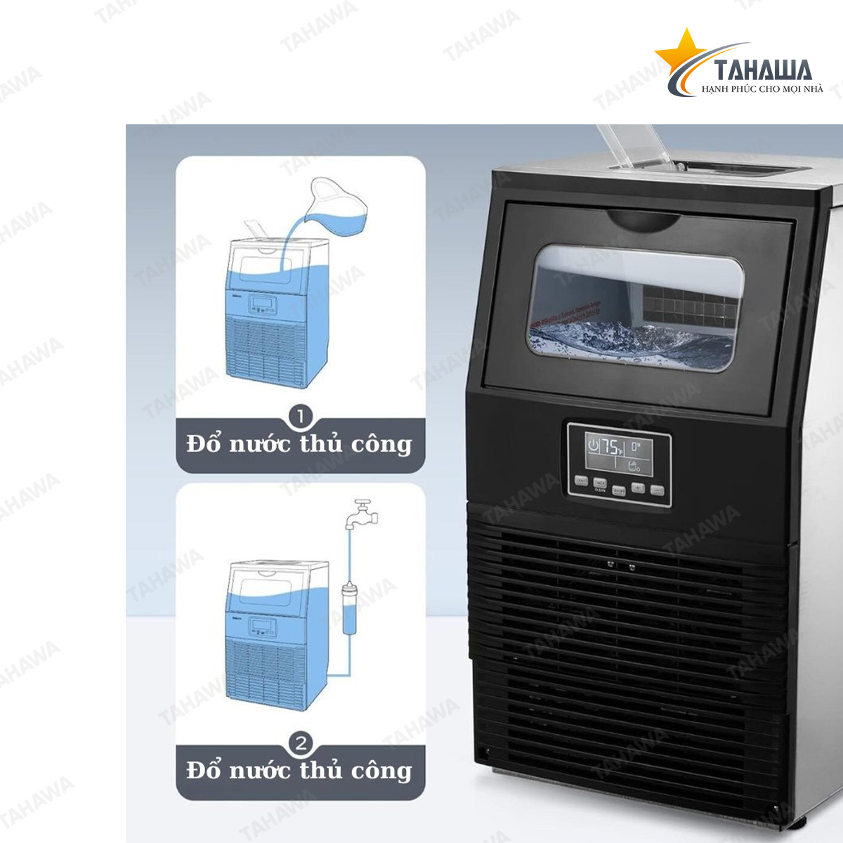 Máy làm đá viên Tahawa TK-HZB40 công suất 40 kg/ngày