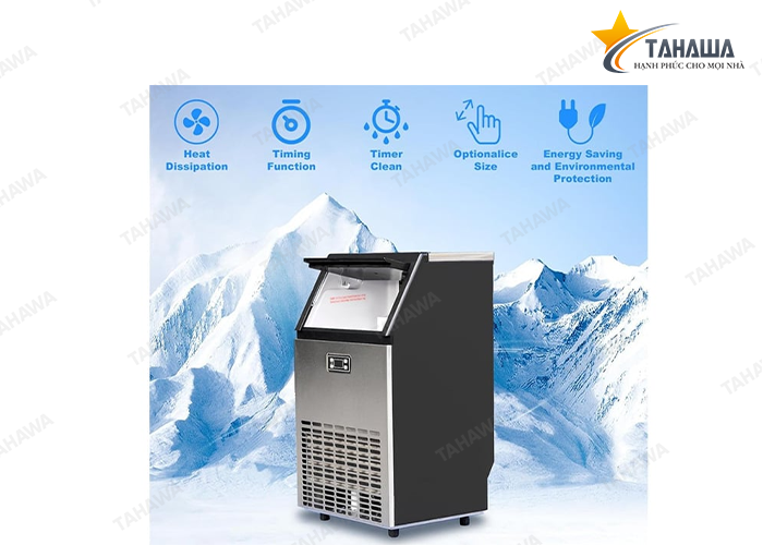 Máy làm đá viên Tahawa TK-HZB60 60Kg/24h Máy làm đá viên Tahawa TK-HZB60 60Kg/24h
