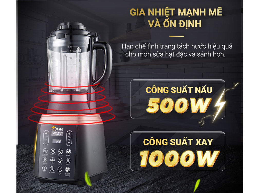 Máy Làm Sữa Hạt Tahawa Nhật Bản TH-0815 Máy Làm Sữa Hạt Tahawa Nhật Bản TH-0815