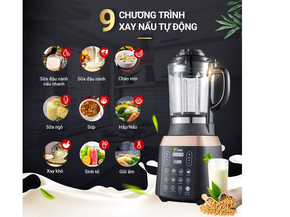 Máy Làm Sữa Hạt Tahawa Nhật Bản TH-0815 Máy Làm Sữa Hạt Tahawa Nhật Bản TH-0815