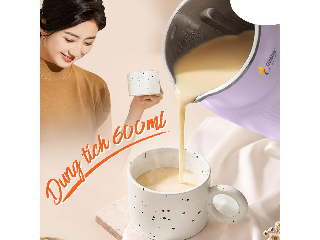 Máy làm sữa hạt Tahawa Nhật Bản TH-UMB08 Máy làm sữa hạt Tahawa Nhật Bản TH-UMB08