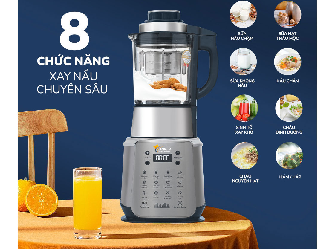 Máy làm sữa hạt Tahawa TH-V9S - 1.75 lít Máy làm sữa hạt Tahawa TH-V9S - 1.75 lít
