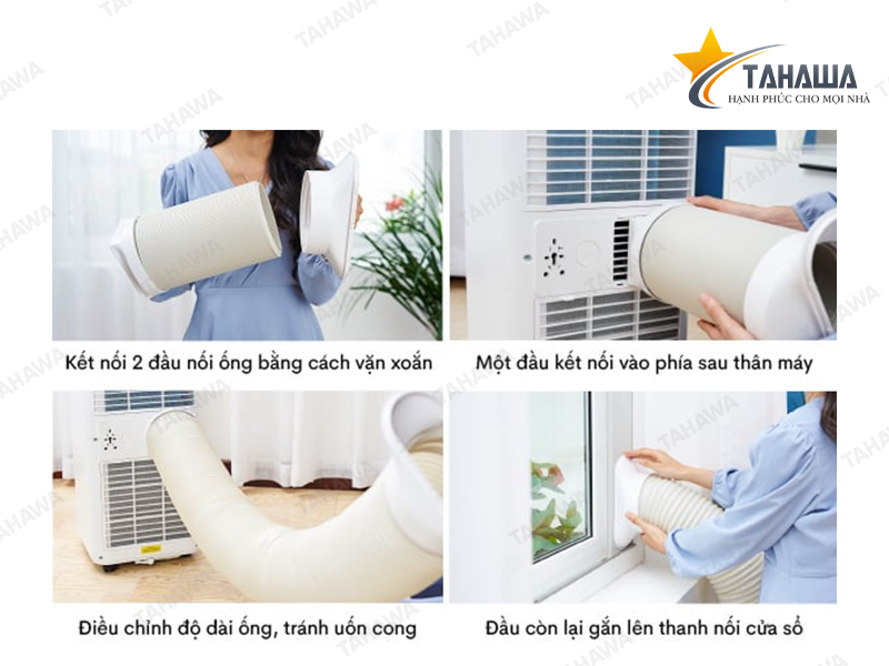 Máy lạnh di động Tahawa TH-PAC10 (10.000BTU) Máy lạnh di động Tahawa TH-PAC10 (10.000BTU)