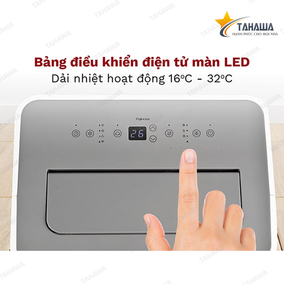 Máy lạnh di động Tahawa TH-PAC10 (10.000BTU) Máy lạnh di động Tahawa TH-PAC10 (10.000BTU)