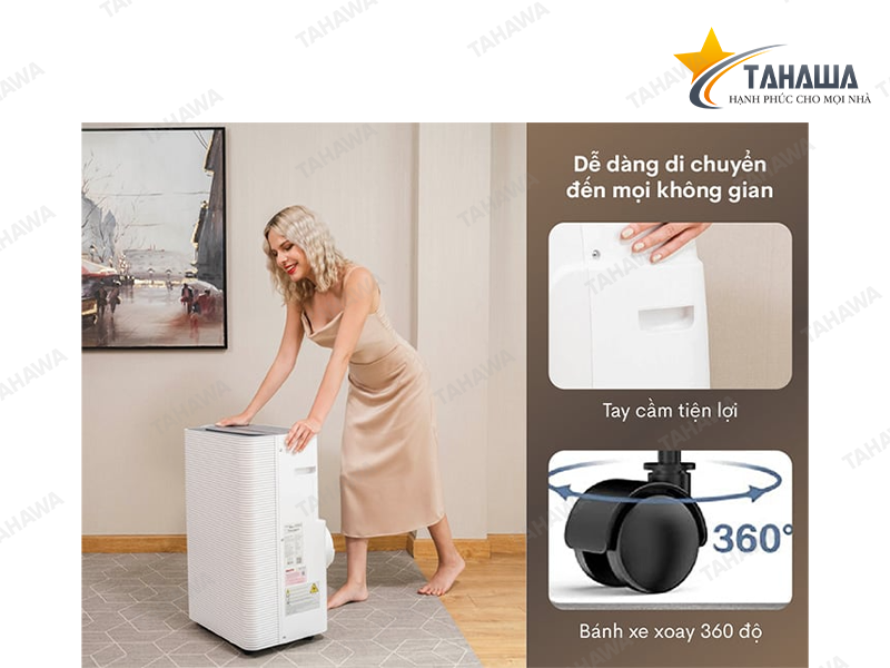 Máy lạnh di động Tahawa TH-PAC10 (10.000BTU) Máy lạnh di động Tahawa TH-PAC10 (10.000BTU)