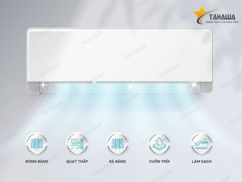 Máy lạnh Tahawa Inverter 1.5HP QC-12IS36 Máy lạnh Tahawa Inverter 1.5HP QC-12IS36