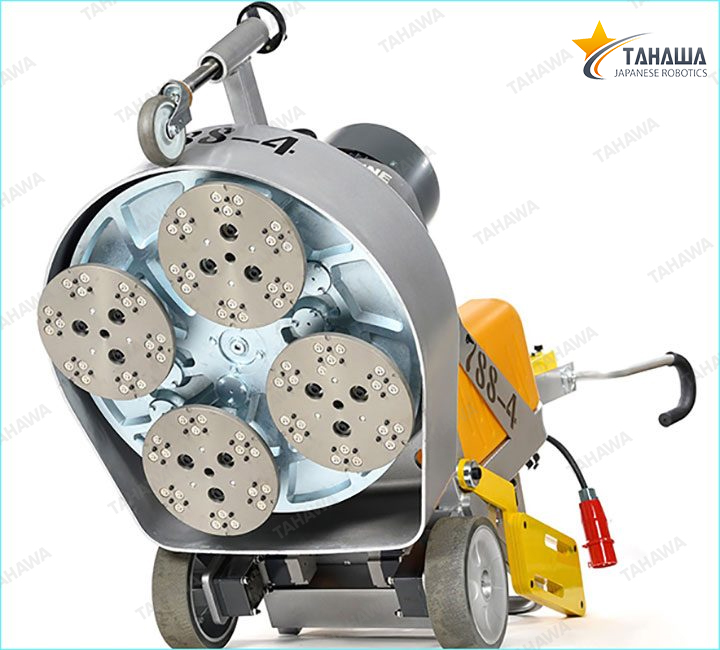 Máy mài sàn bê tông Tahawa LXR 788-4 Máy mài sàn bê tông Tahawa LXR 788-4