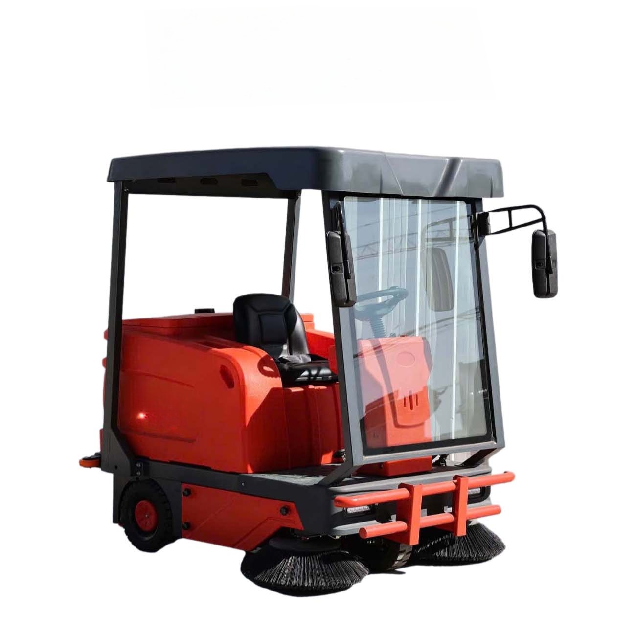 Máy quét rác ngồi lái Tahawa KF168 dùng bình Máy quét rác ngồi lái Tahawa KF168 dùng bình