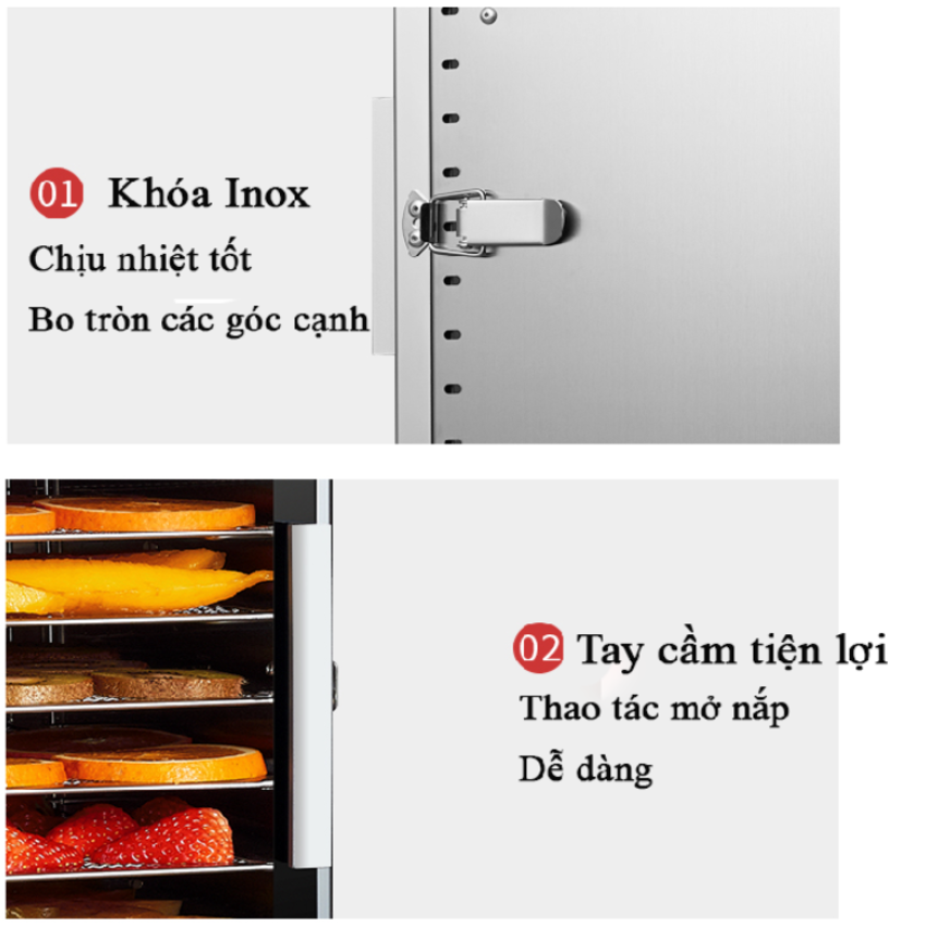 Máy sấy thực phẩm 12 KHAY TAHAWA ST-06 Máy sấy thực phẩm 12 KHAY TAHAWA ST-06