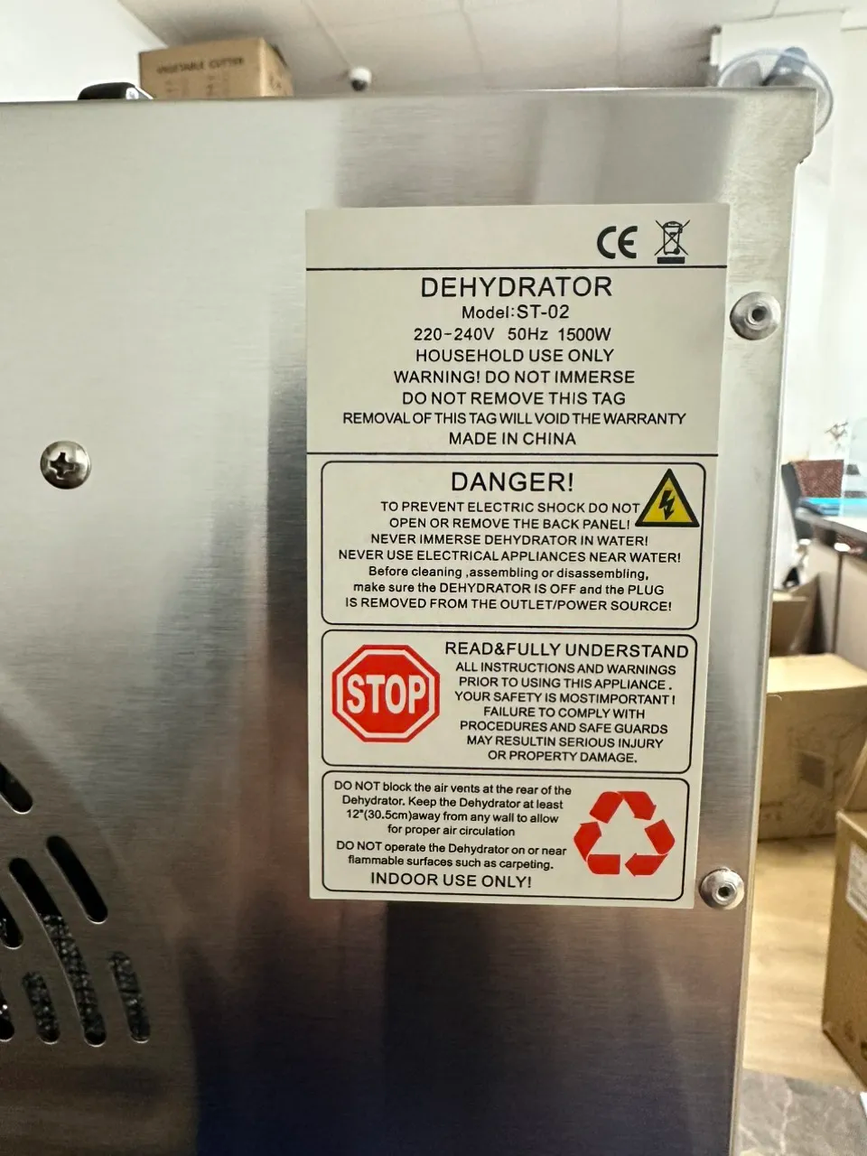 Máy sấy thực phẩm 16 KHAY TAHAWA ST02 Máy sấy thực phẩm 16 KHAY TAHAWA ST02