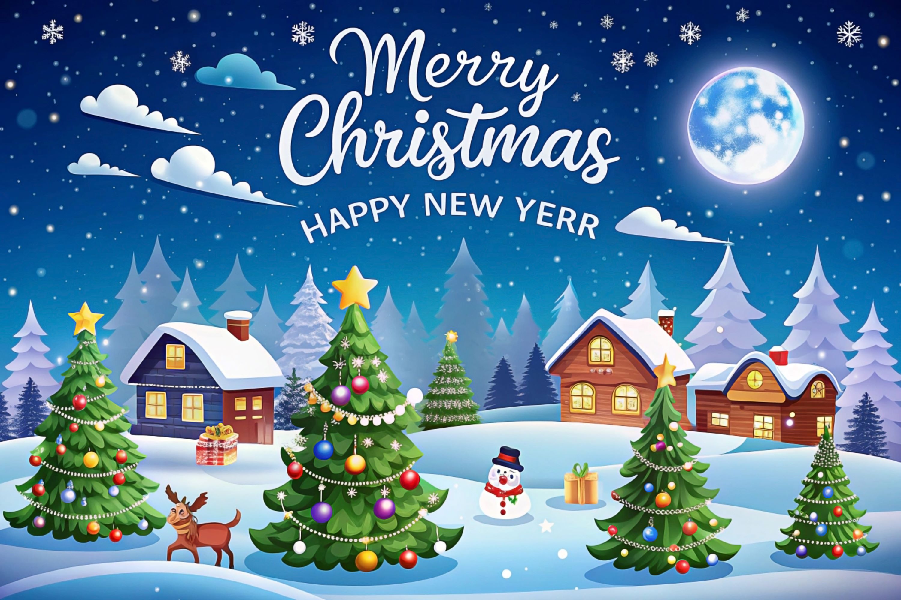 Bộ hình nền Giáng Sinh đẹp và mới nhất 2026