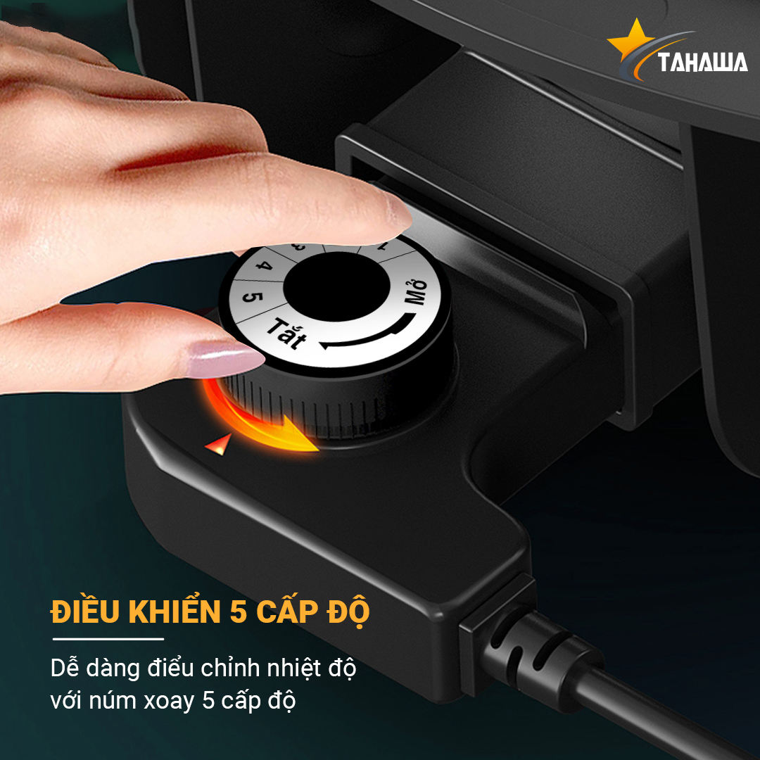 Nồi lẩu điện nhôm nguyên khối Tahawa NAG1905 (5 lít) Nồi lẩu điện nhôm nguyên khối Tahawa NAG1905 (5 lít)