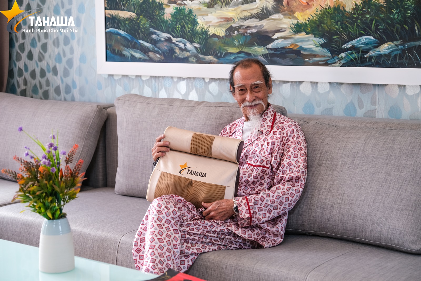 NSƯT Mạnh Dung Trải Nghiệm Gối Massage Đa Năng Tahawa TH-G22T