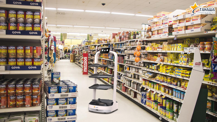 Robot phục vụ giao hàng thông minh thế hệ mới Tahawa TH-PB2 Robot phục vụ giao hàng thông minh thế hệ mới Tahawa TH-PB2