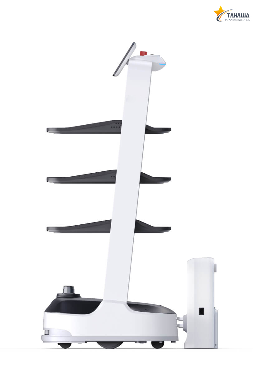 Robot phục vụ giao hàng thông minh thế hệ mới Tahawa TH-PB2 Robot phục vụ giao hàng thông minh thế hệ mới Tahawa TH-PB2