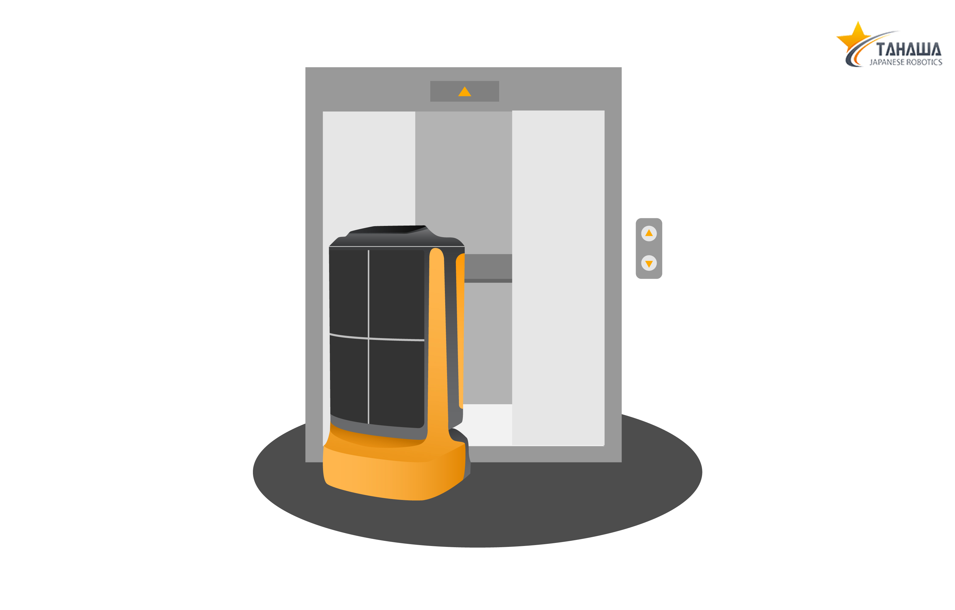 Robot giao hàng tự động Tahawa TH-PFB Robot giao hàng tự động Tahawa TH-PFB