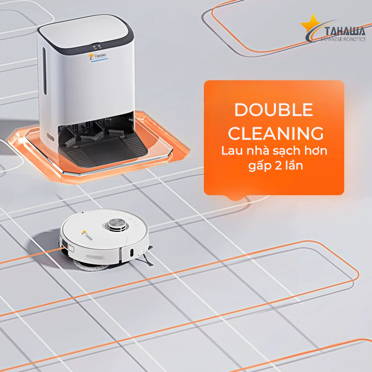 Robot Hút Bụi Lau Nhà Tự Giặt Giẻ Tahawa Nhật Bản TH-U200 Robot Hút Bụi Lau Nhà Tự Giặt Giẻ Tahawa Nhật Bản TH-U200