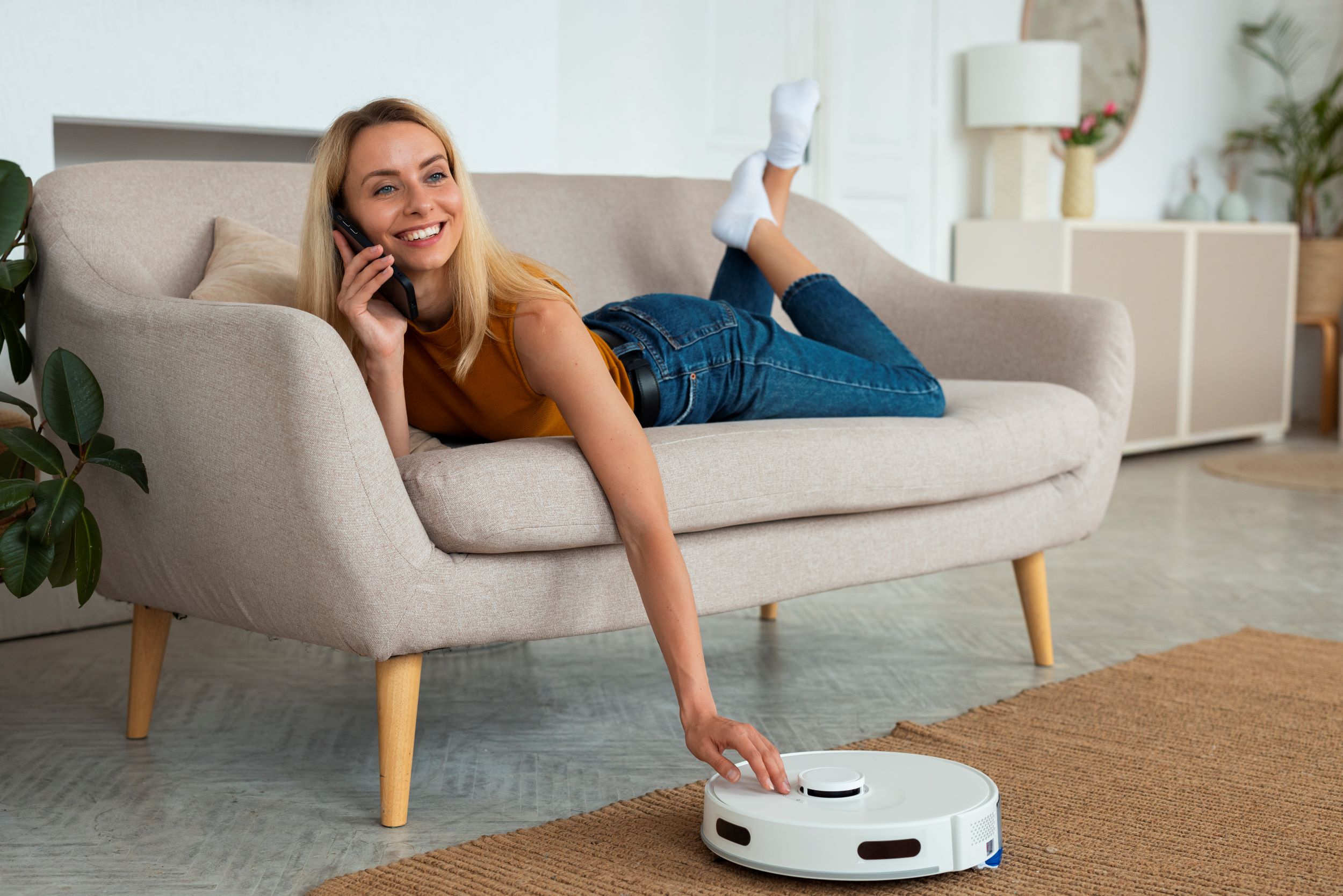 Vận Chuyển Robot Hút Bụi Lau Nhà Nhanh Chóng 2025
