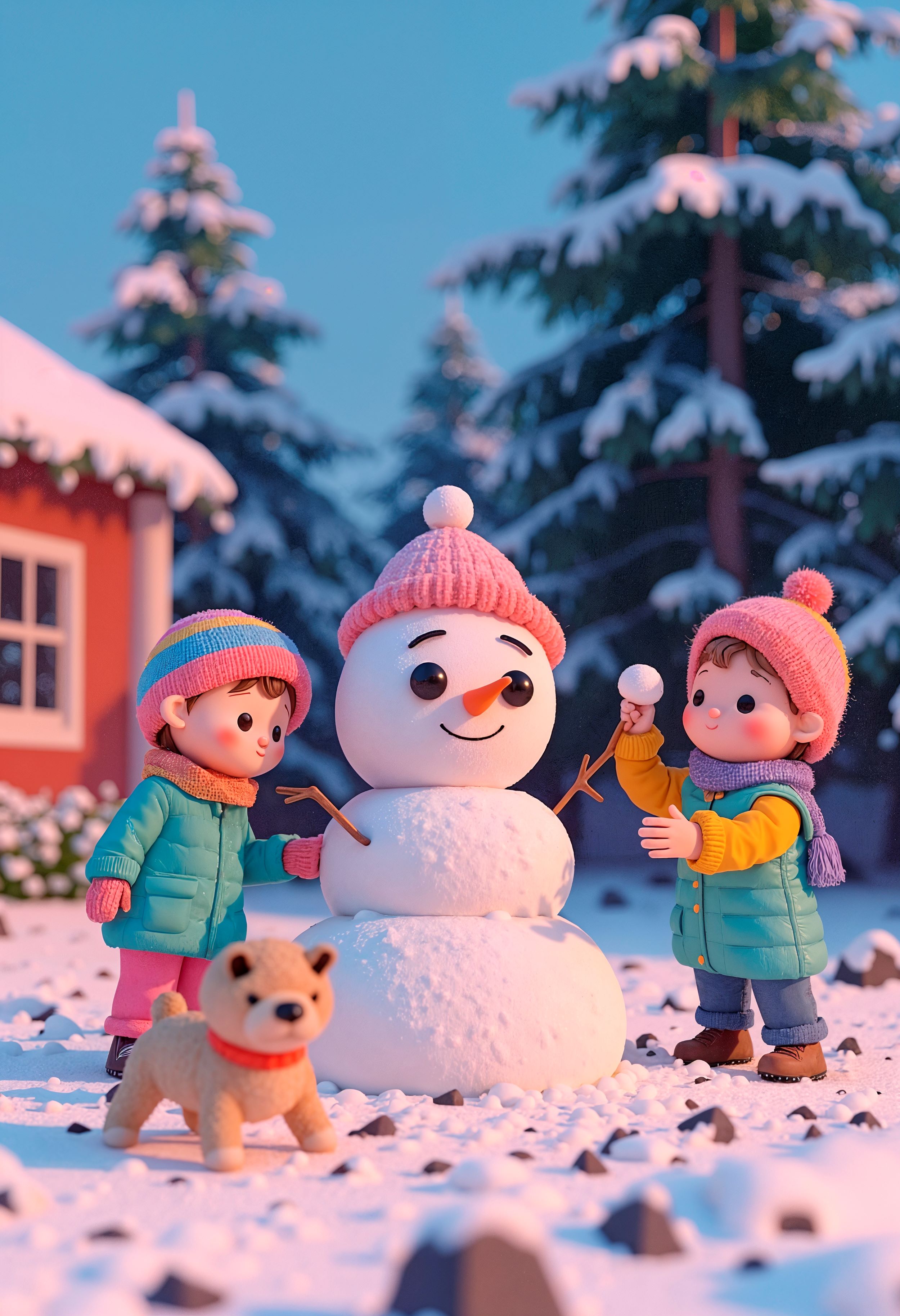 Hình nền Giáng Sinh dễ thương – Phong cách được yêu thích nhất