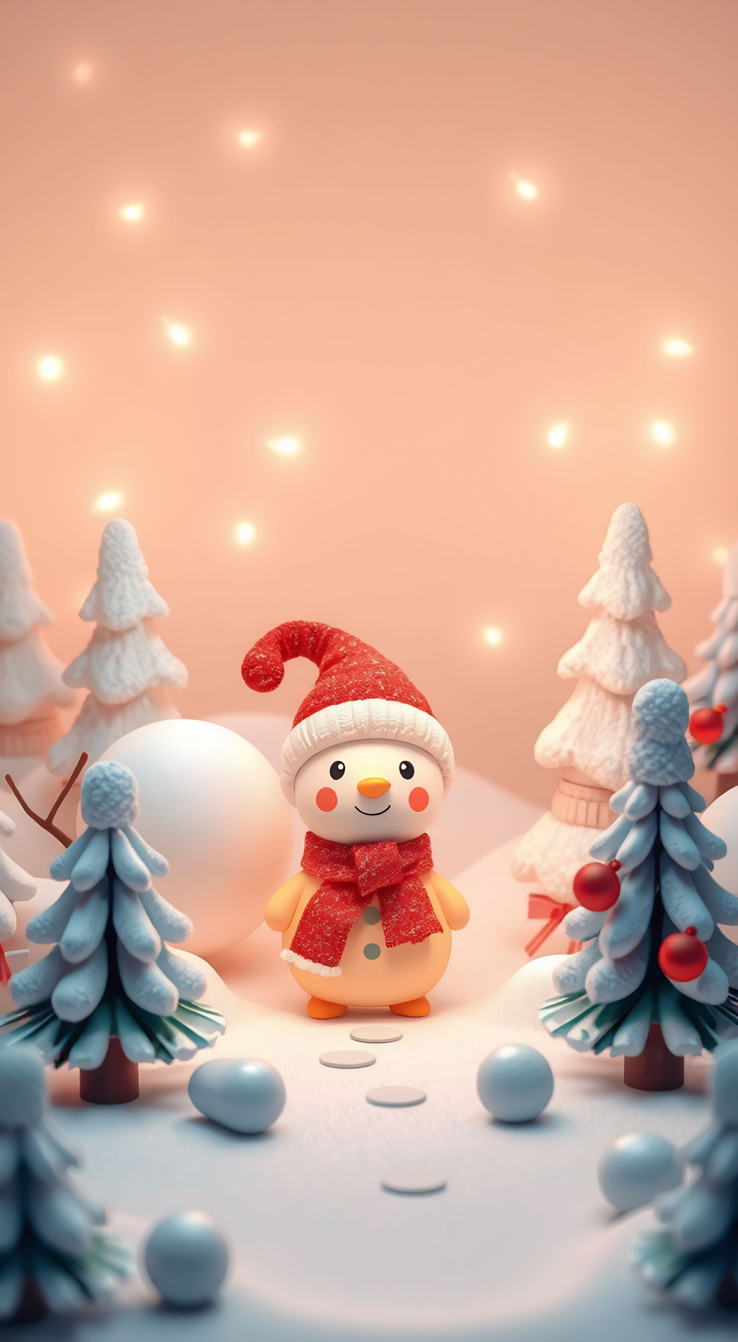 Hình nền Giáng Sinh 3D – Sống động và sáng tạo