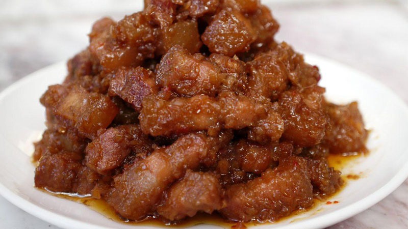 Công thức nấu thịt heo kho sả ớt Công thức nấu thịt heo kho sả ớt