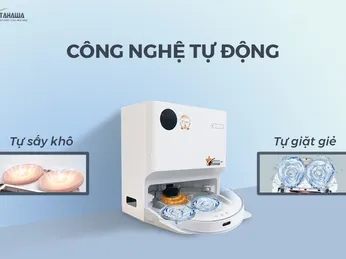 Tại sao nên mua robot có khả năng tự giặt và sấy khô giẻ?