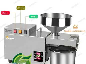 Giới Thiệu 2 Mẫu Máy Ép Dầu Cho Hộ Kinh Doanh Nhỏ Tại Nhà: Tahawa TH-S9S và Tahawa TH-T3
