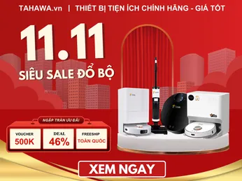 MUA SẮM NGÀY ĐÔI - ƯU ĐÃI GẤP ĐÔI 11 THÁNG 11