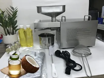 Review máy ép dầu dừa dành cho gia đình Tahawa X8S